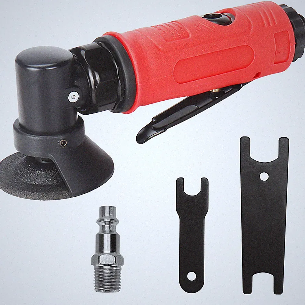 2inch Small Air Angle Grinder Pneumatic 90 Degrees Polisher Grinding MachineTool