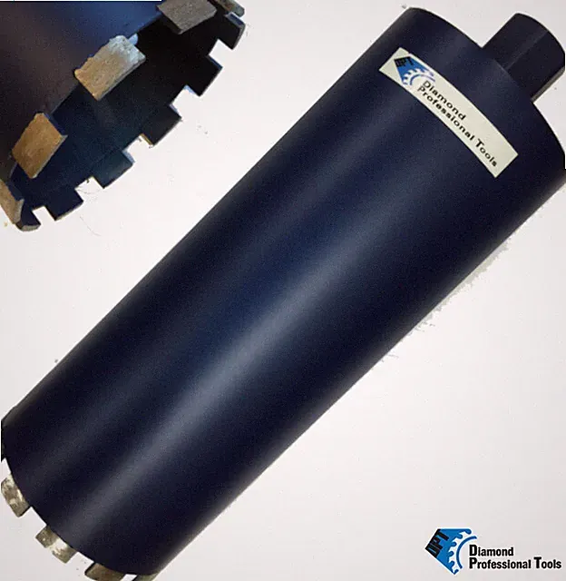 5" Wet Diamond Core Bits Drill Concrete Block Stone Asphalt Brick 1-1/4”-7 Arbor